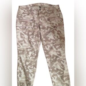 Victorias Secret Camo Crop Cargo Pants